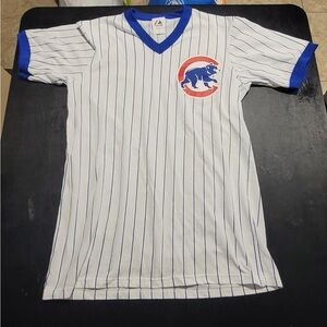 90’s vintage pin striped Chicago Cubs. Made in USA